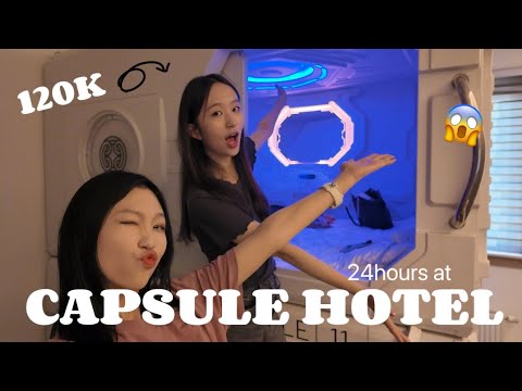Видео: CAPSULE HOTEL-Д 😱😜🏨
