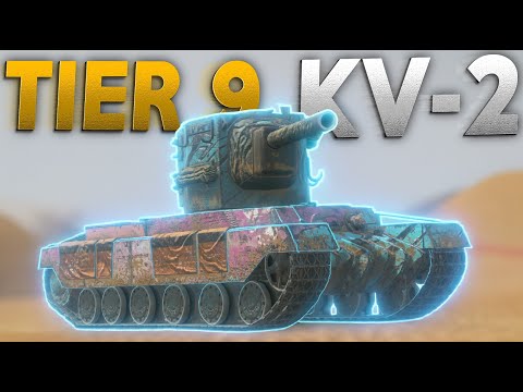Видео: Этот танк не должен существовать | КВ-2 9 уровня!