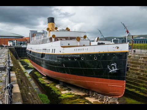 Видео: Единственное сохранившееся судно компании "Уайт Стар Лайн" - Номадик