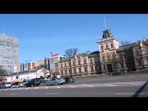 Видео: прогулки по Риге - набережная