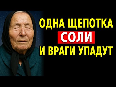 Видео: Бросьте щепотку соли — и враги почувствуют боль на себе | Баба Ванга