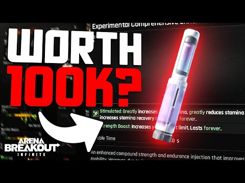Видео: Стоит ли использовать 100 000 KOEN STIM в Arena Breakout Infinite?