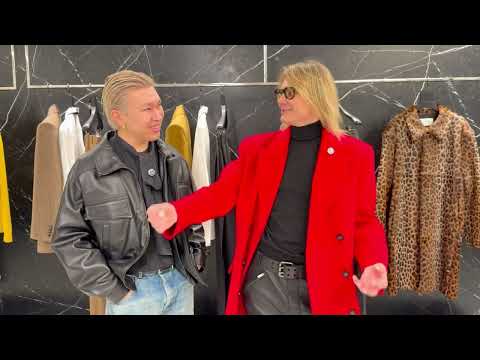 Видео: Saint Laurent - три лука от модного дома Парижа