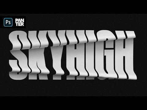 Видео: Как деформировать текст с помощью Split Warp | Урок по Photoshop