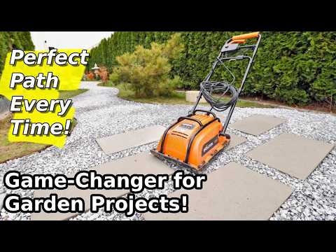 Видео: Я наконец-то построил садовую дорожку — с этой электрической плитой Wacker Evolution это стало го...