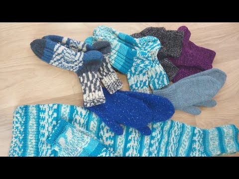 Видео: Мое недавнее вязание спицами. Связанные работы. Обзор готовых вещей.