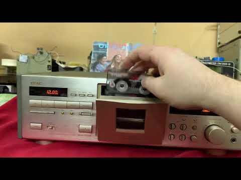 Видео: Teac V7000, запись на металле