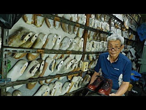 Видео: Процесс изготовления походных ботинок ручной работы, каждый из которых создан по форме одной ноги.