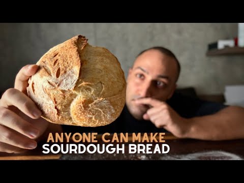 Видео: Любой может приготовить хлеб на закваске. Упрощенный рецепт.