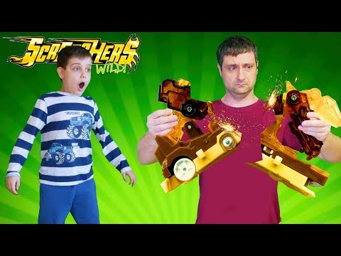 Видео: Как Папа Мог Купить Такое? Чуть не проиграл Эдику  в Скричер баттле Screechers Wild!