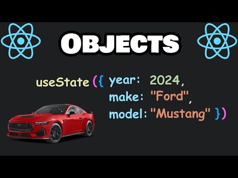 Видео: React JS как обновить ОБЪЕКТЫ в состоянии 🚗