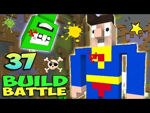 Видео: СУПЕРМЕН ПРОТИВ КРИПЕРА - Minecraft Build Battle