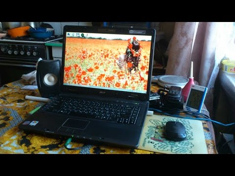 Видео: Acer 5620 ослабление петель и ремонт крышки экрана