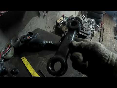 Видео: МТЗ 132 Н начал доработку рулевых тяг продолжение следует