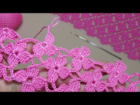 Видео: SUPER  Beautiful to Crochet Floral pattern :) Цветочный УЗОР КРЮЧКОМ простое ВЯЗАНИЕ для начинающих