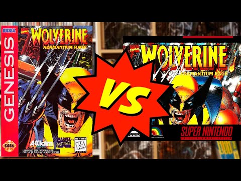 Видео: Wolverine Adamantium Rage: Mega Drive (SEGA) or SNES [обзор]