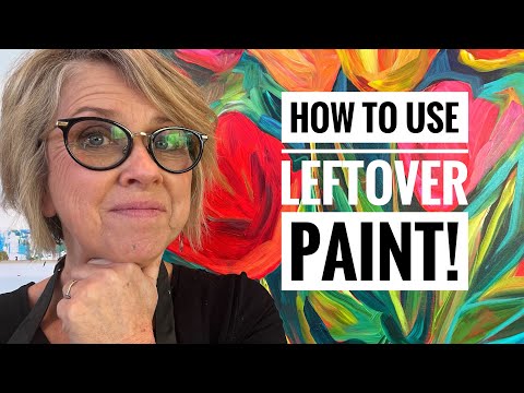 Видео: Не тратьте зря липкую краску!