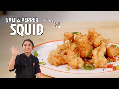 Видео: Как приготовить хрустящие кальмары с солью и перцем дома | Простой китайский рецепт