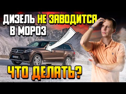 Видео: ДИЗЕЛЬ НЕ ЗАВОДИТСЯ в мороз — ЧТО ДЕЛАТЬ?