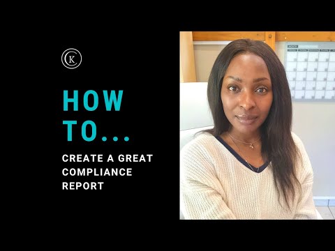 Видео: Как создать отличный отчет о соответствии
