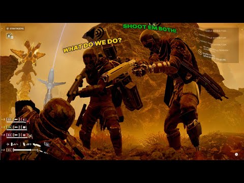 Видео: Helldivers 2 не стоит доверять нам охоту на Коллективный Разум