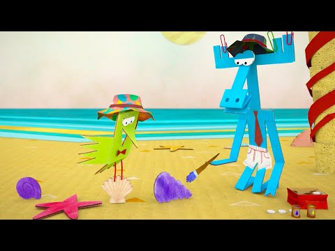 Видео: Бумажки - Новые приключения Ари и Тюк-Тюка! | Мультфильм про оригами для детей