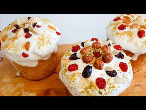 Видео: Настоящий Кулич на Пасху! На желтках и сливках, по Старинному рецепту! Жирные Мягкие Сдобные Куличи!