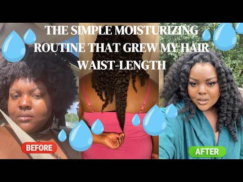 Видео: МОЙ ПРОСТОЙ УВЛАЖНЯЮЩИЙ И РАСПУТЫВАЮЩИЙ УХОД, КОТОРЫЙ ПОМОГ ОТРАСТИТЬ МОИ НАТУРАЛЬНЫЕ ВОЛОСЫ 4C Д...