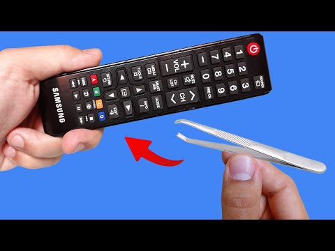 Видео: Возьмите обычный пинцет и почините все пульты дистанционного управления в вашем доме!