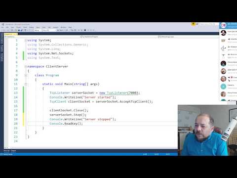 Видео: Сокетный Клиент-Сервер на C#