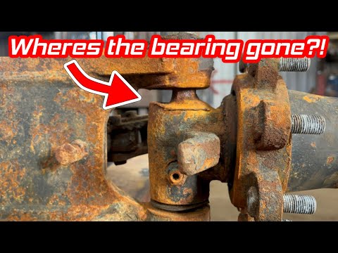 Видео: Китайская ось погрузчика в плохом состоянии