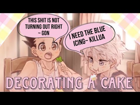 Видео: Выпекаем торт с бандой ll Киллуа x Банда ll