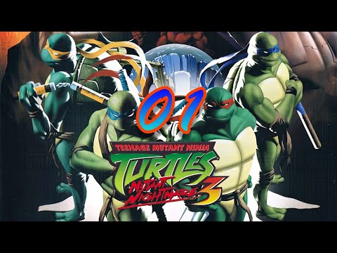 Видео: прохождение tmnt3 nightmare 1 серия вторжение трицераптонов