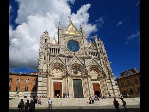 Видео: 07. Сиена: Кафедральный собор. Монтериджьоне / Monteriggione, Siena Cathedral