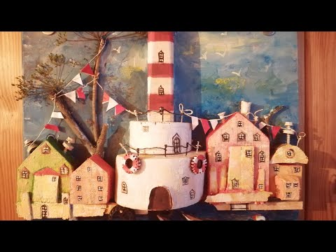 Видео: Маяк.ключница в стиле дрифтвуд