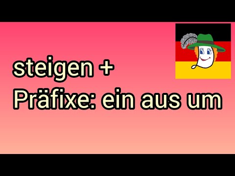 Видео: Einsteigen - сідати в т/з, aussteigen - виходити з т/з, umsteigen - пересідати....