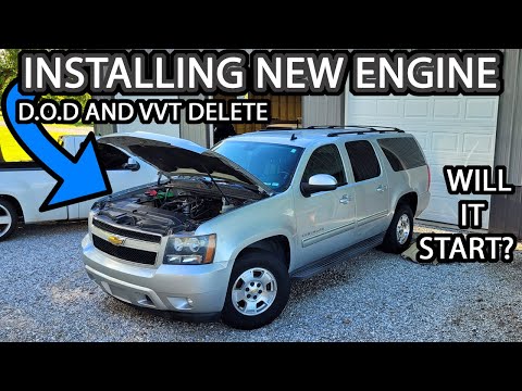 Видео: Установка новой версии 5.3 с удалением DOD и VVT (все детали новые, но будет ли она работать?)