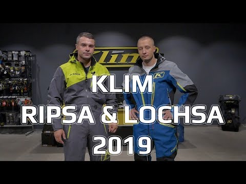 Видео: Обзор комбинезонов KLIM RIPSA и LOCHSA 2019.