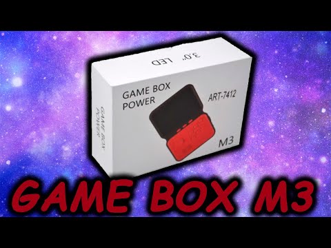 Видео: Game Box M3 дешевая консоль с AliExpress