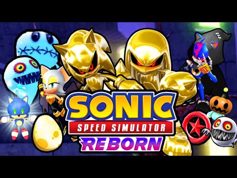 Видео: NEW GOLD FAKE SKINS и ХЕЛЛОУИНСКОЕ ОБНОВЛЕНИЕ❗🍿🎃 | Sonic Speed Simulator |👀⭐