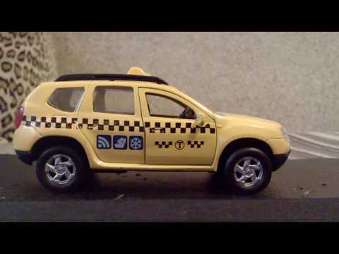 Видео: Обзор масштабной модели автомобиля RENAULT DUSTER от производителя Autotime