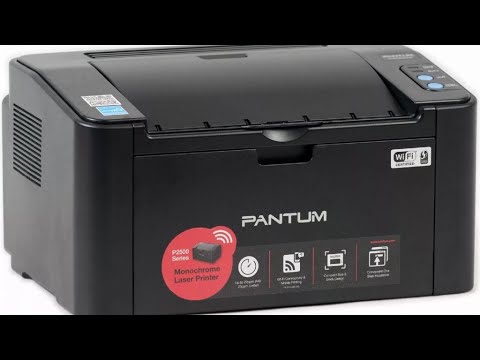 Видео: Бюджетный принтер PANTUM P2500W. Распаковка. Подключение