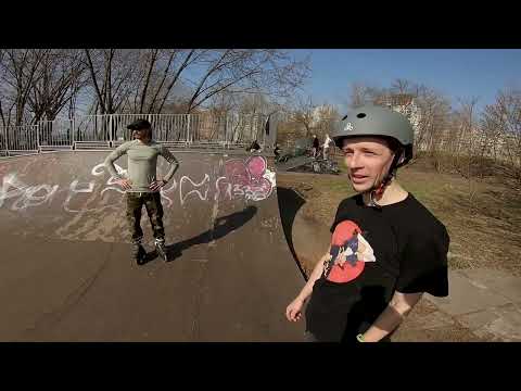 Видео: Как делать 360 в рампе - Трюки на роликах