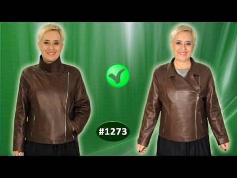 Видео: Косуха. Секреты кроя, моделирования и пошива коричневой косухи, воротник стоечка. Заказ из Гурзуфа.