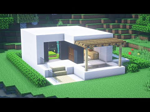Видео: Как построить роскошную виллу в Майнкрафте? - Современный дом в Майнкрафте
