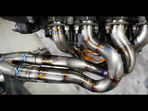 Видео: Выхлоп швы вровень  Гоночный руль как у формулы один полуфинал