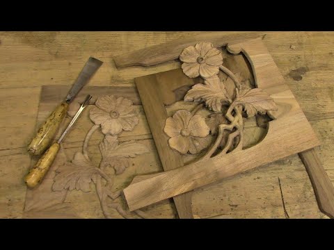 Видео: Делаем кровать . Резьба на царги часть 10.
