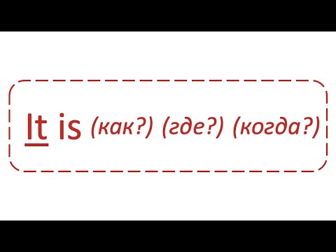 Видео: Предложения без подлежащего в английском (безличные предложения) | ОБЪЯСНЕНИЕ + ПРАКТИКА 