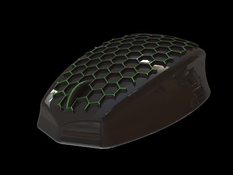 Видео: FreeCAD - Поверхностная мышь с шестигранной сеткой |JOKO ENGINEERING|