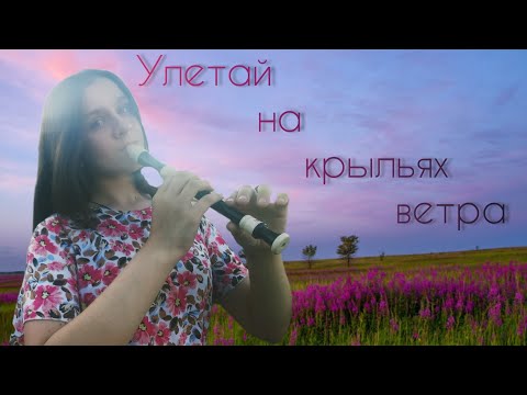 Видео: УЛЕТАЙ НА КРЫЛЬЯХ ВЕТРА на блокФЛЕЙТЕ